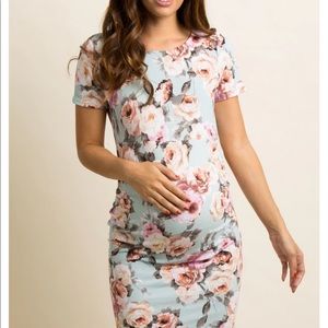 PinkBlush Maternity Floral Dress